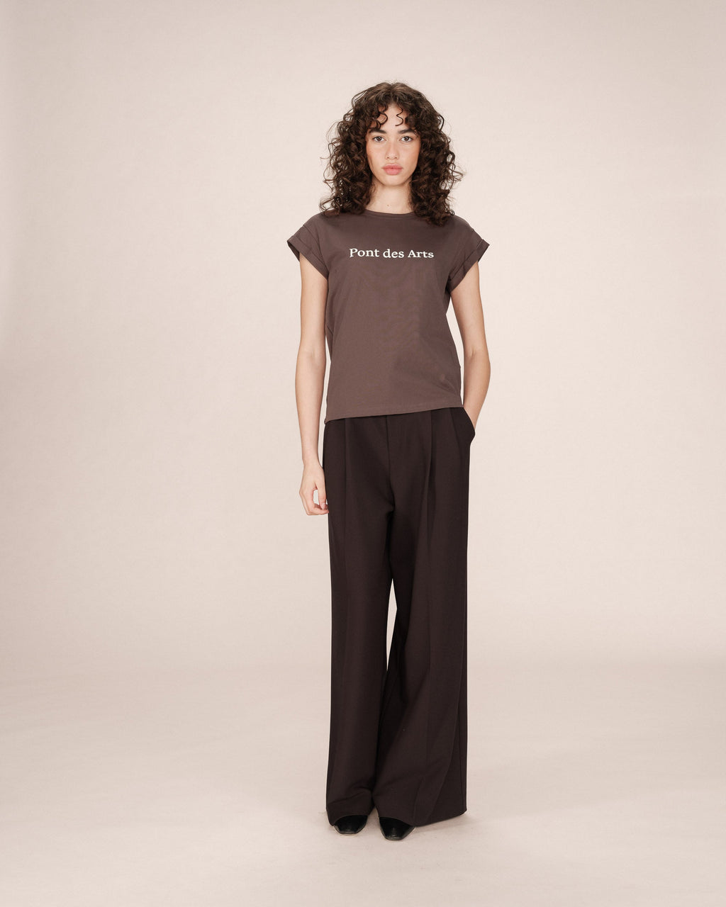 Chestnut Message T-Shirt Sorentino