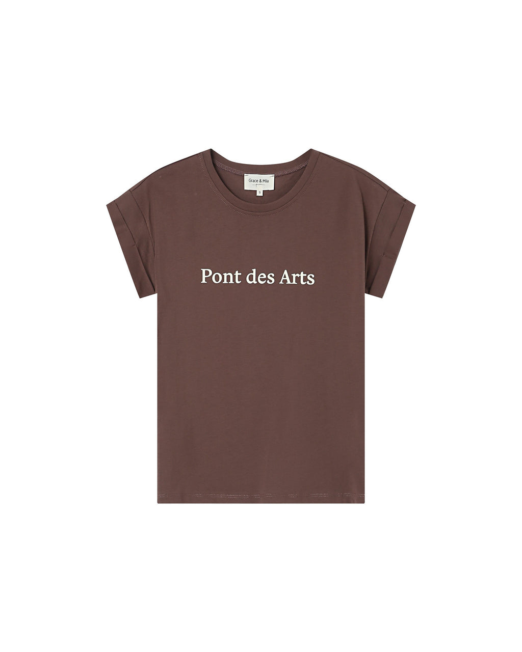 Chestnut Message T-Shirt Sorentino