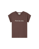 Camiseta Castaño Mensaje Sorentino