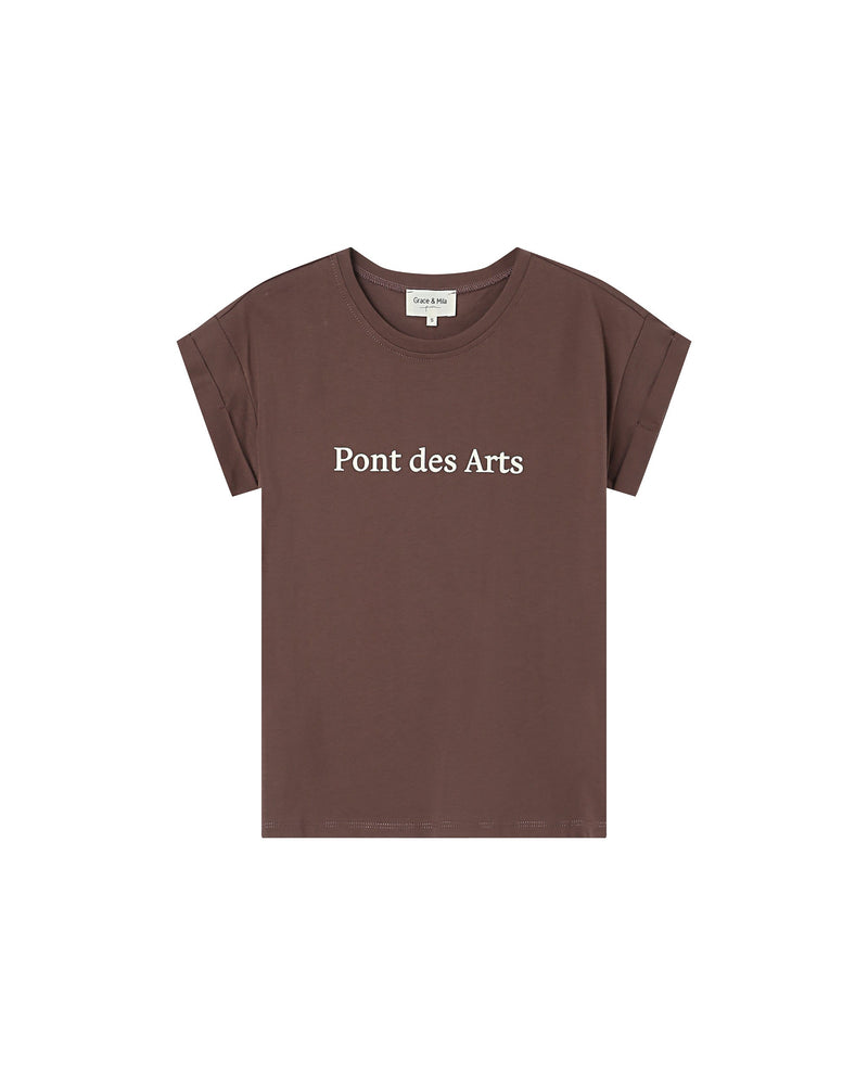 Camiseta Castaño Mensaje Sorentino