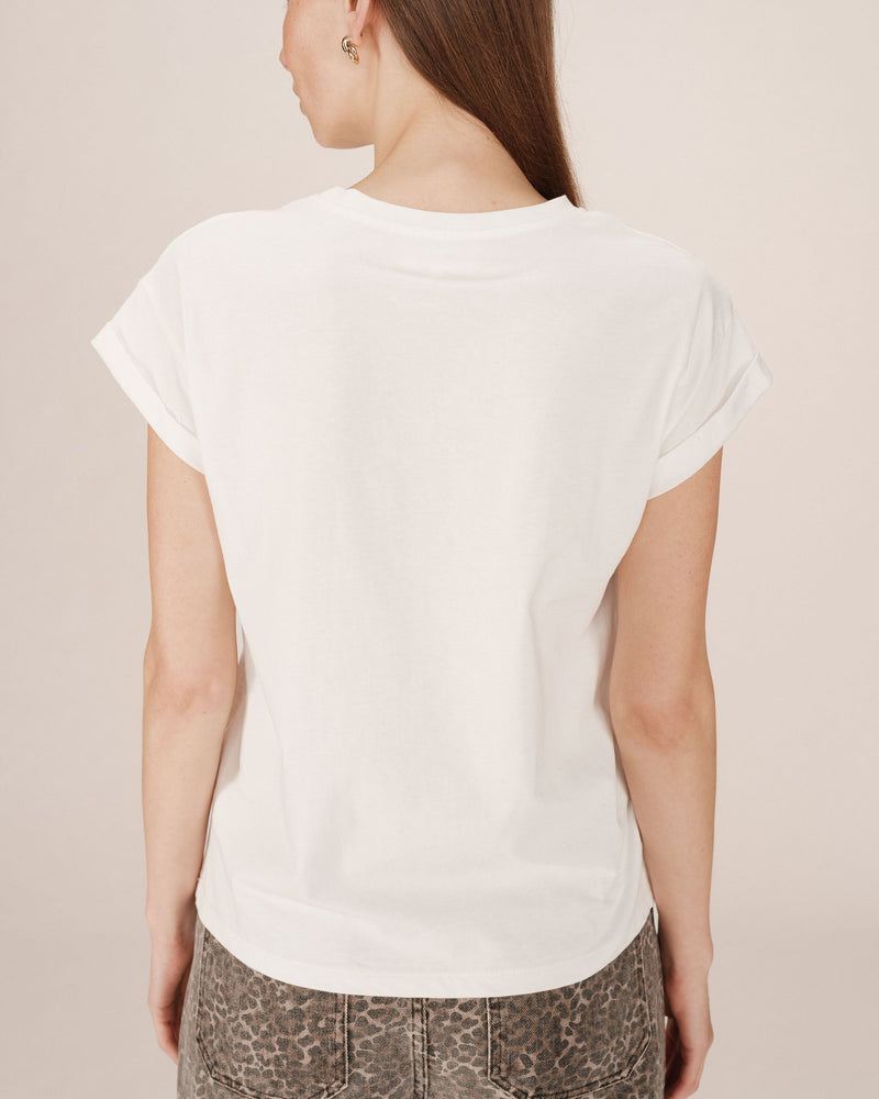 Sorentino Ivory Message T-Shirt