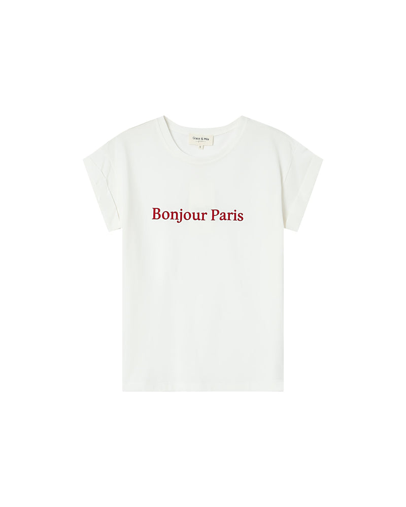 Sorentino Ivory Message T-Shirt