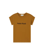 T-Shirt con Mensaje Ocre Sorentino