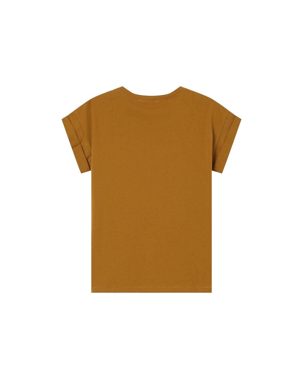T-Shirt con Mensaje Ocre Sorentino