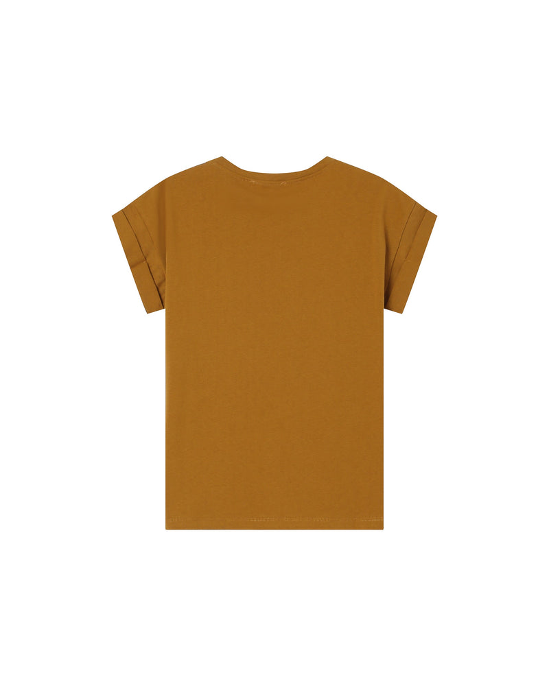 Camiseta Sorentino Mensaje Ocre