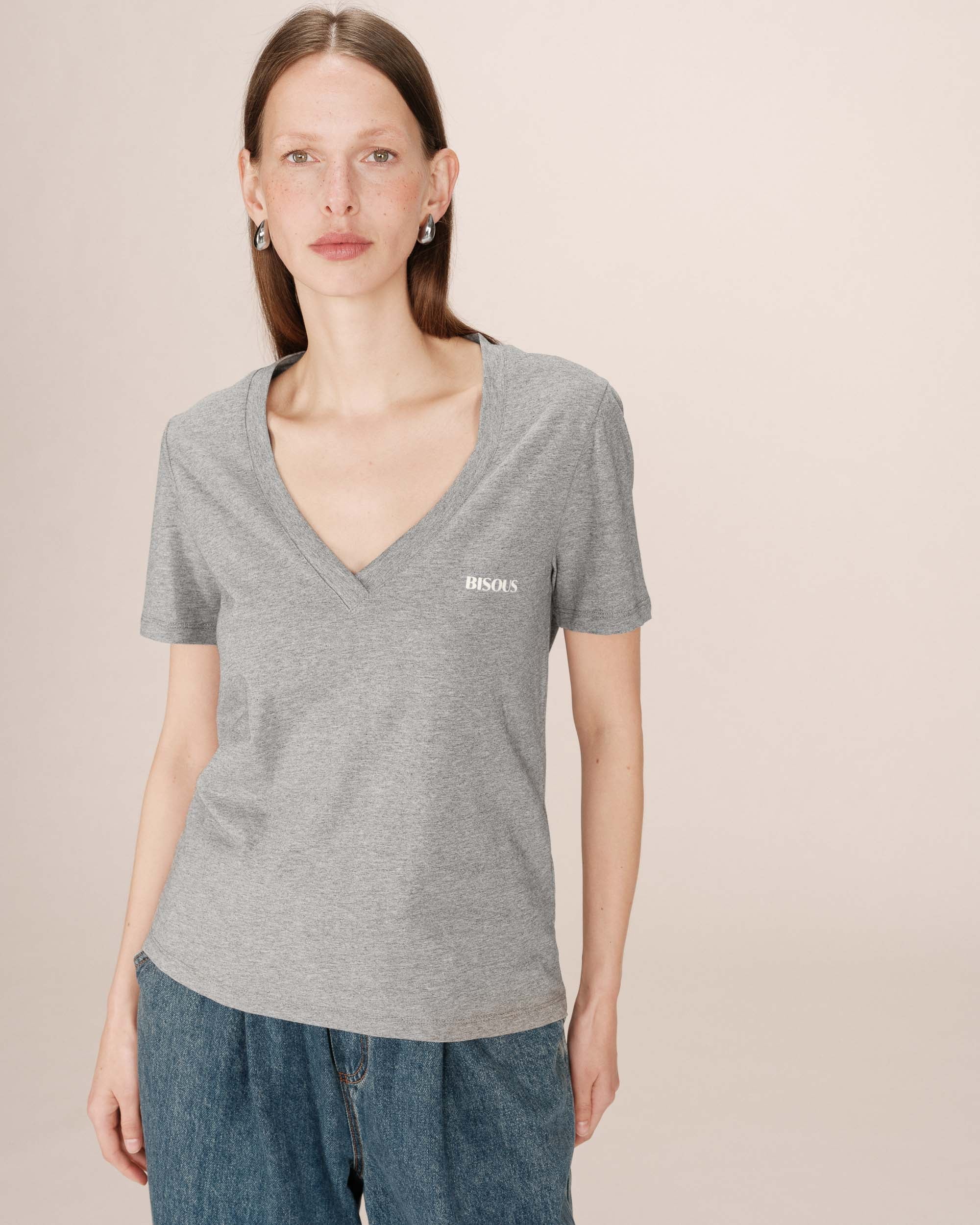 Grey Message T-Shirt Samory