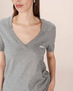 Grey Message T-Shirt Samory