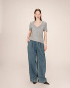 Grey Message T-Shirt Samory