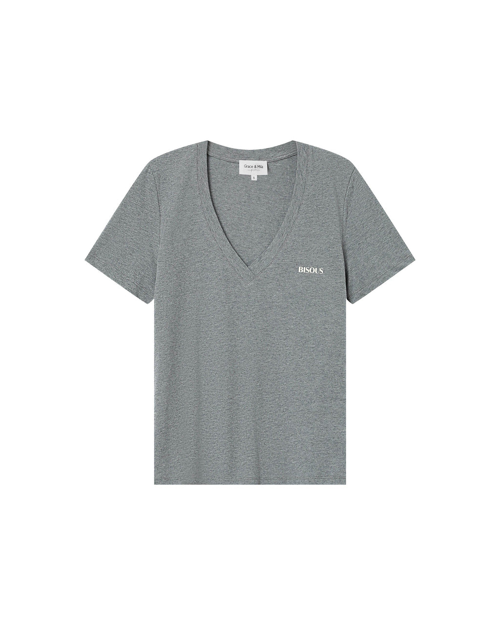 Grey Message T-Shirt Samory