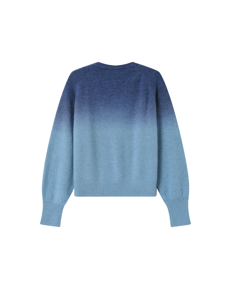 Jersey de mezclilla azul con efecto tie-dye de Sacramento