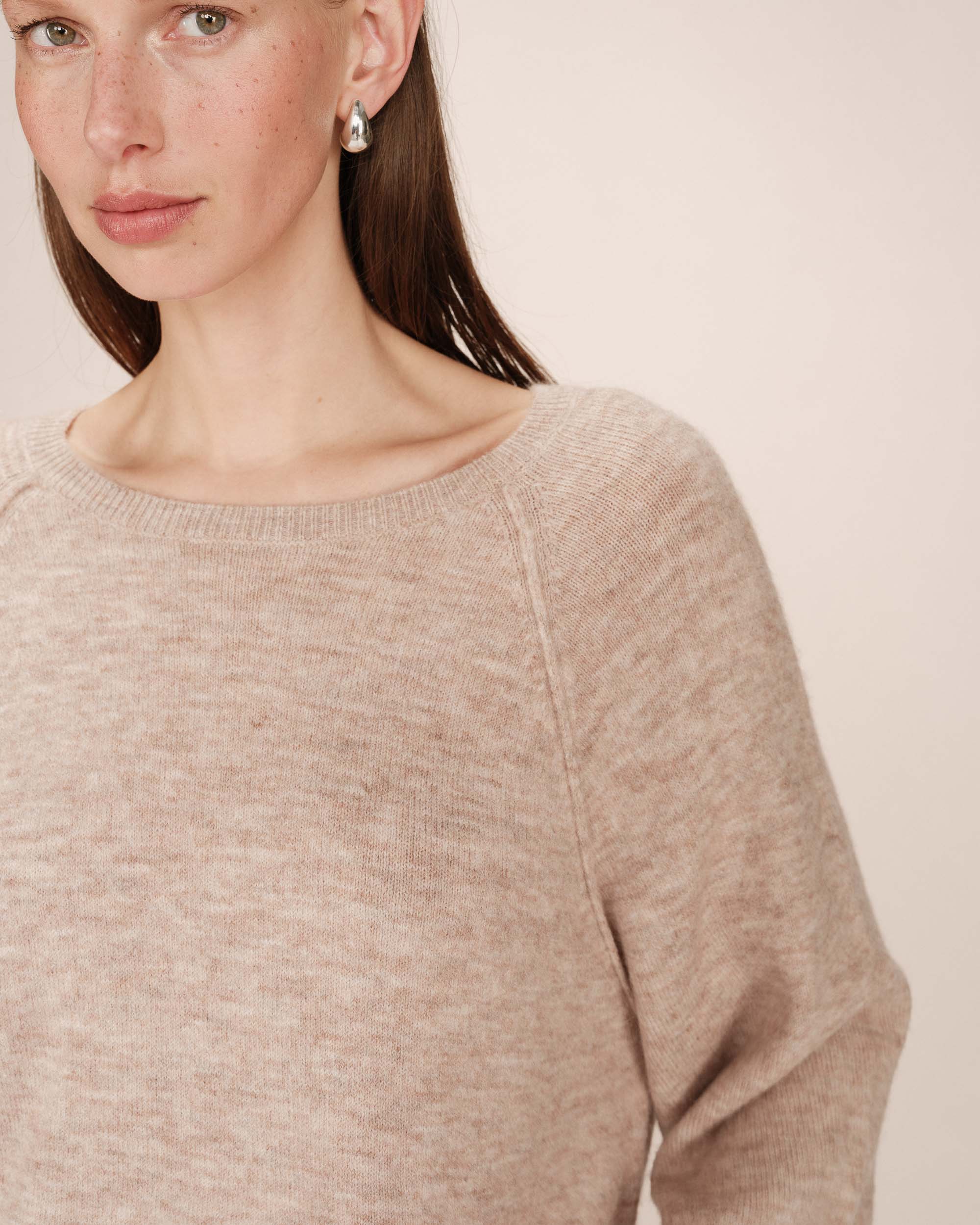 Jersey Beige Rosa Sam