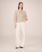 Jersey Beige Rosa Sam