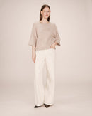 Beige Rose Sweater Sam