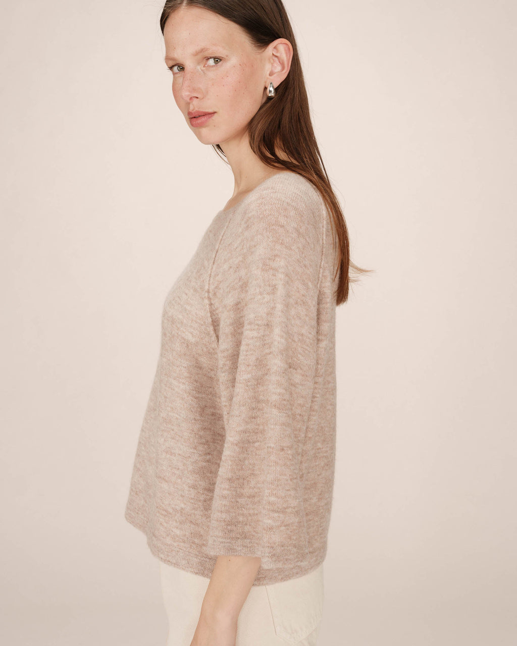 Jersey Beige Rosa Sam