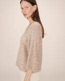 Beige Rose Sweater Sam