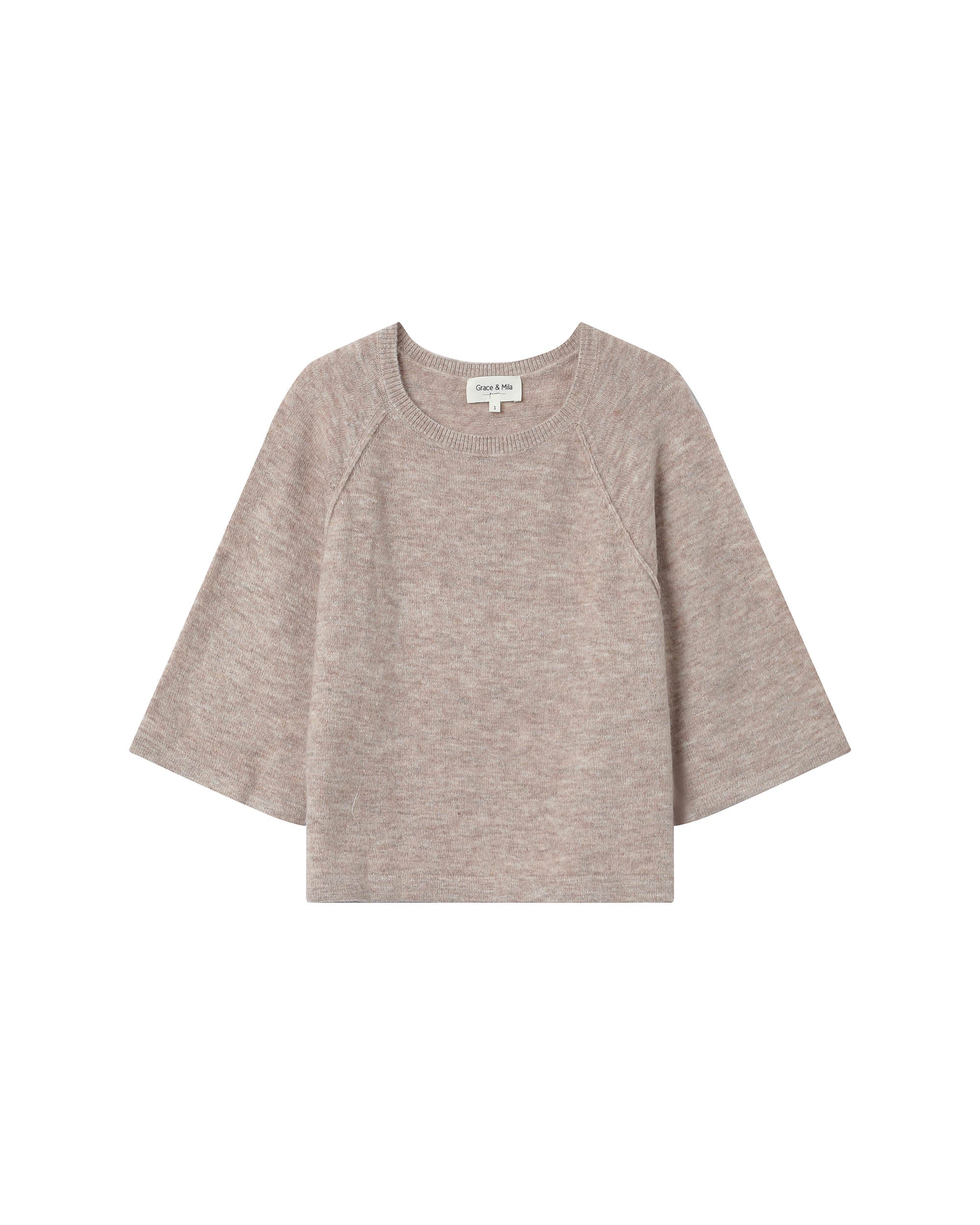 Jersey Beige Rosa Sam