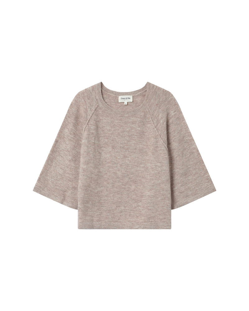 Beige Rose Sweater Sam