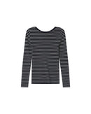 Navy Striped Sweater Saturday