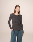 Navy Striped Sweater Saturday