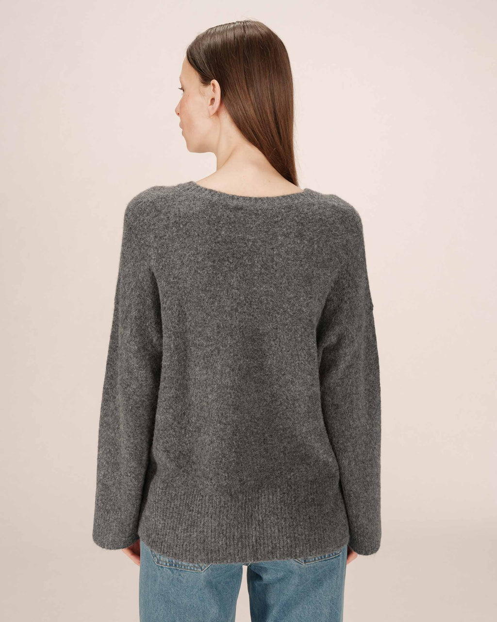 Anthracite Embroidered Slogan Jumper Saints
