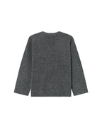 Anthracite Embroidered Slogan Jumper Saints