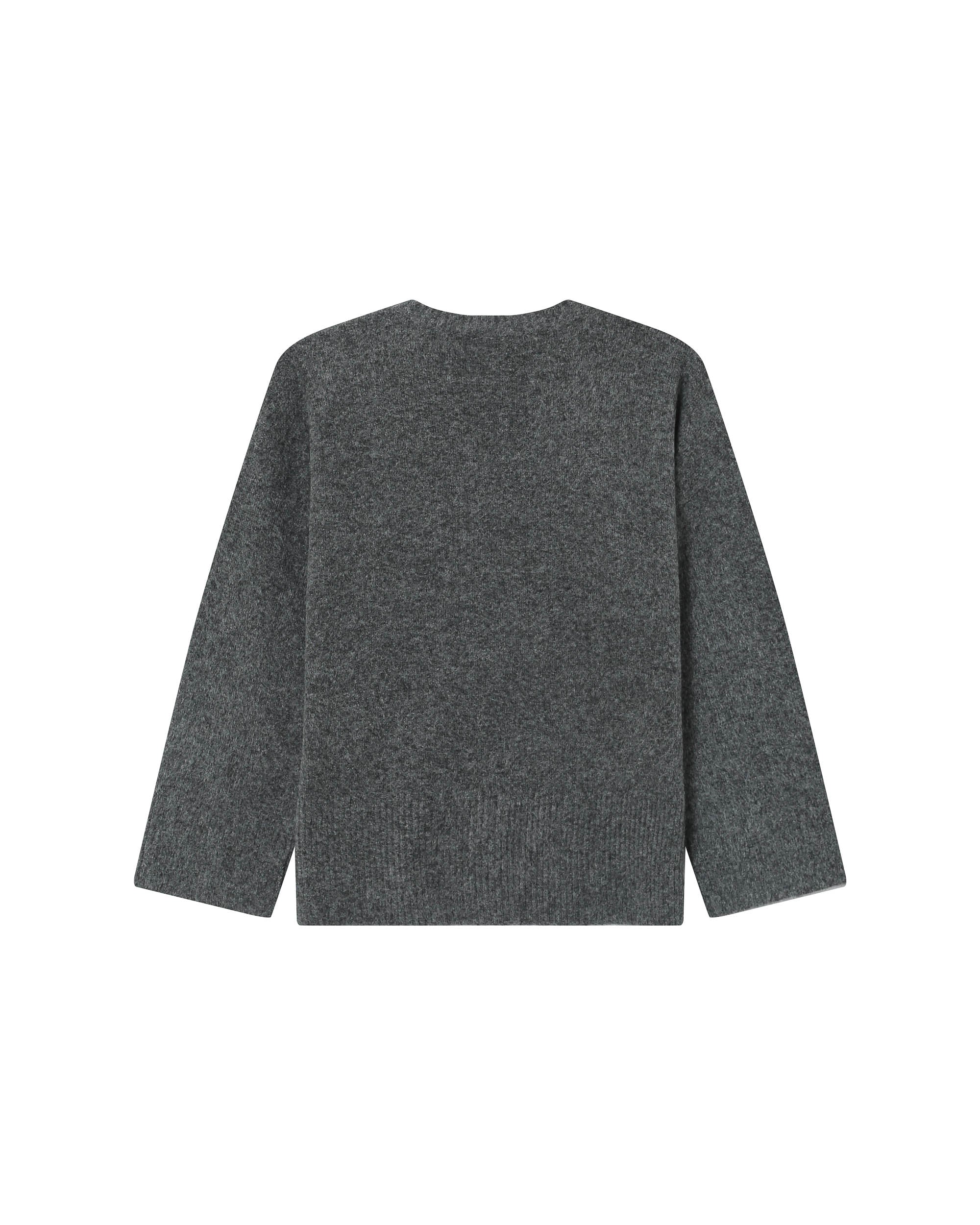 Anthracite Embroidered Slogan Jumper Saints