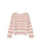 Crystal Pink Striped Jumper Sand