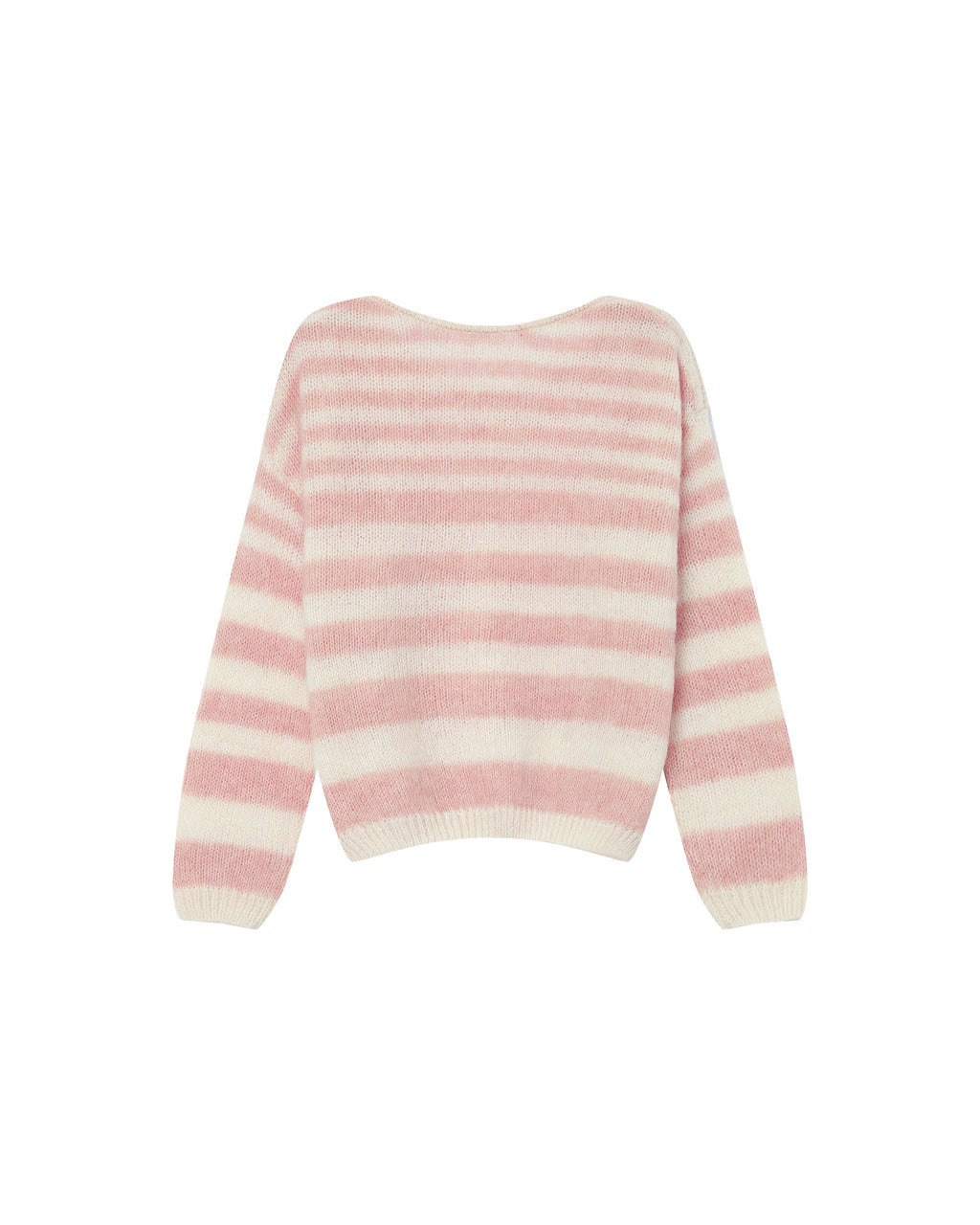 Crystal Pink Striped Jumper Sand