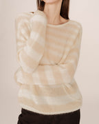 Vanilla Striped Jumper Sand