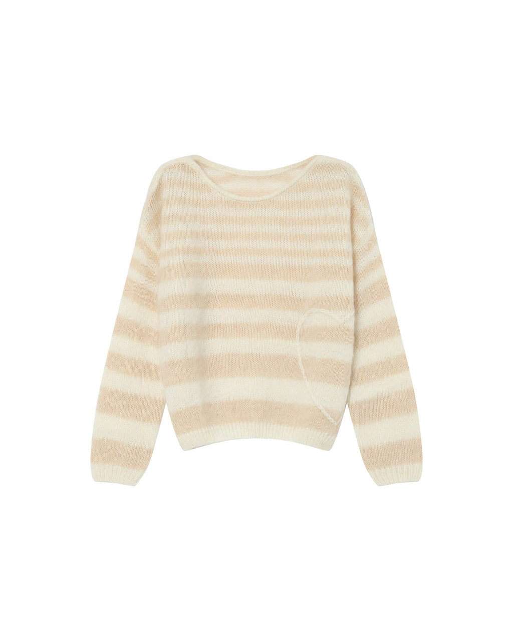 Vanilla Striped Jumper Sand