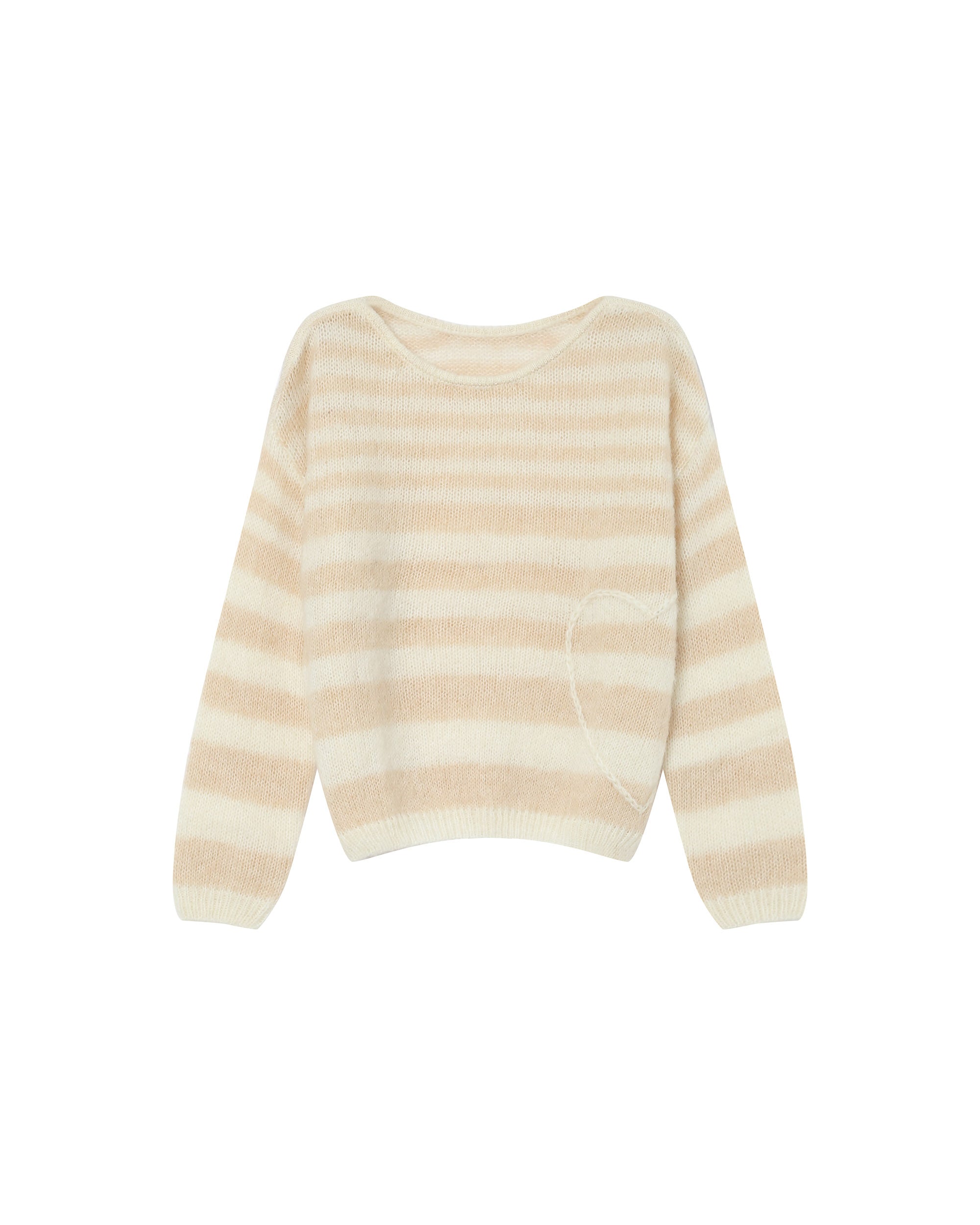 Vanilla Striped Jumper Sand
