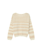 Vanilla Striped Jumper Sand