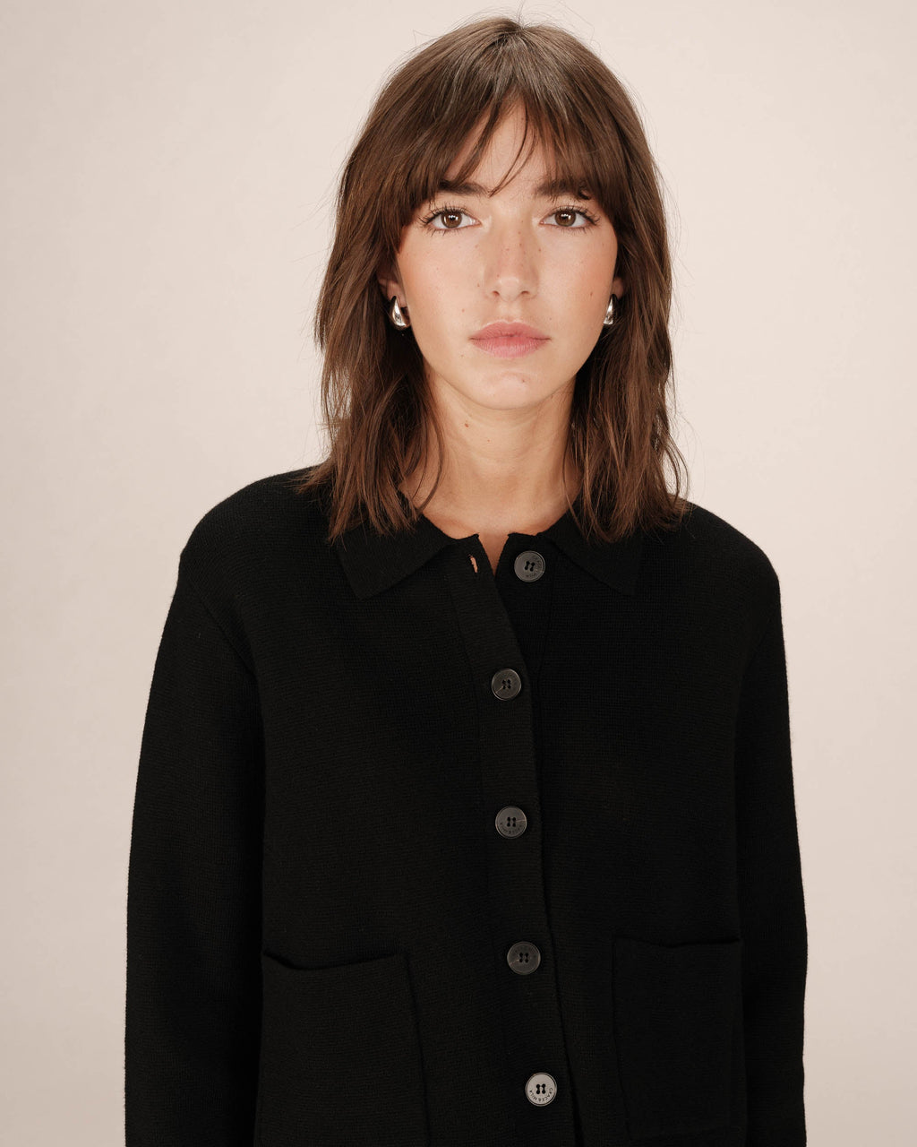 Cardigan Sailor - Noir