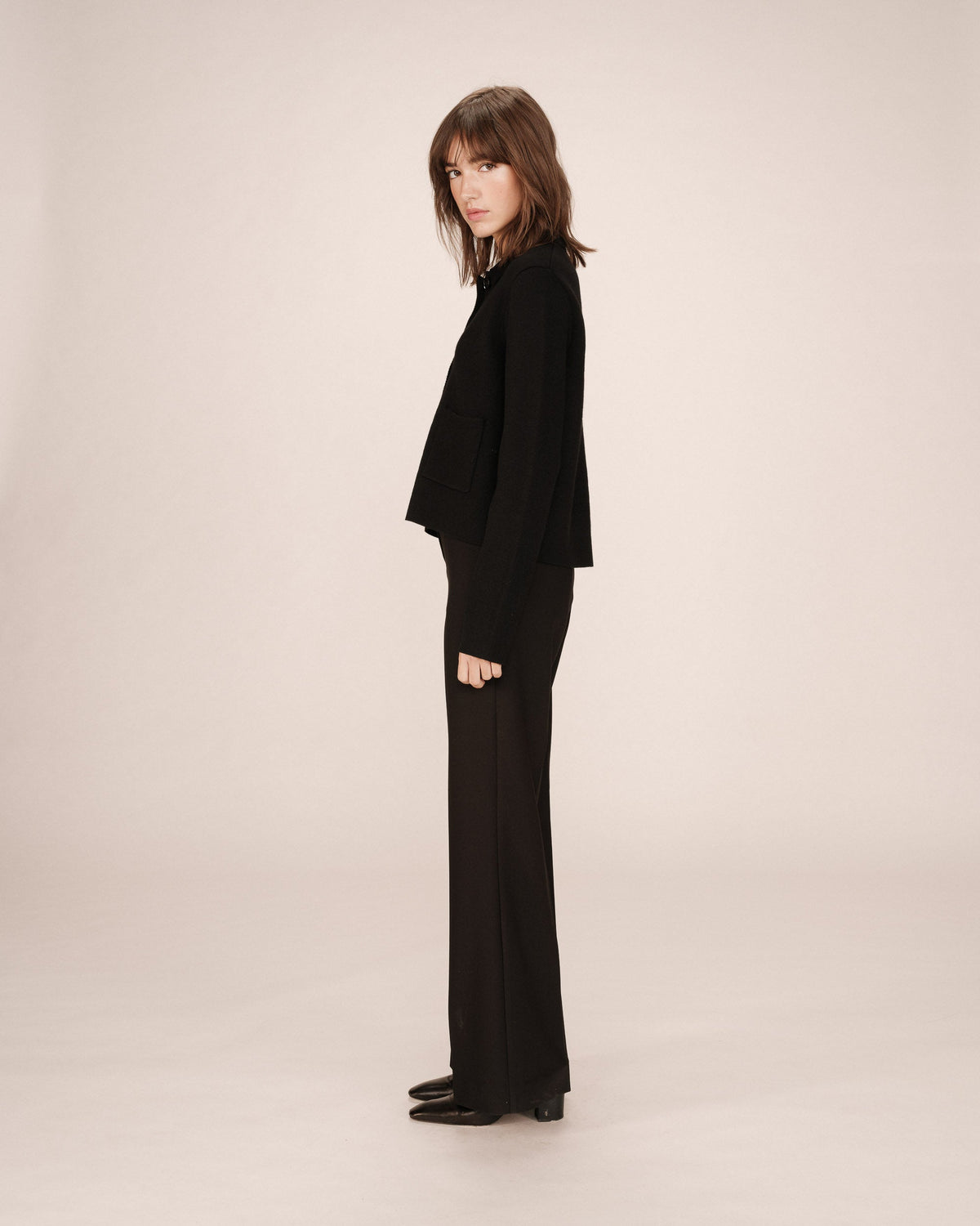 Cardigan Sailor - Noir
