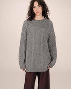 Jersey Oversize Gris Saverio