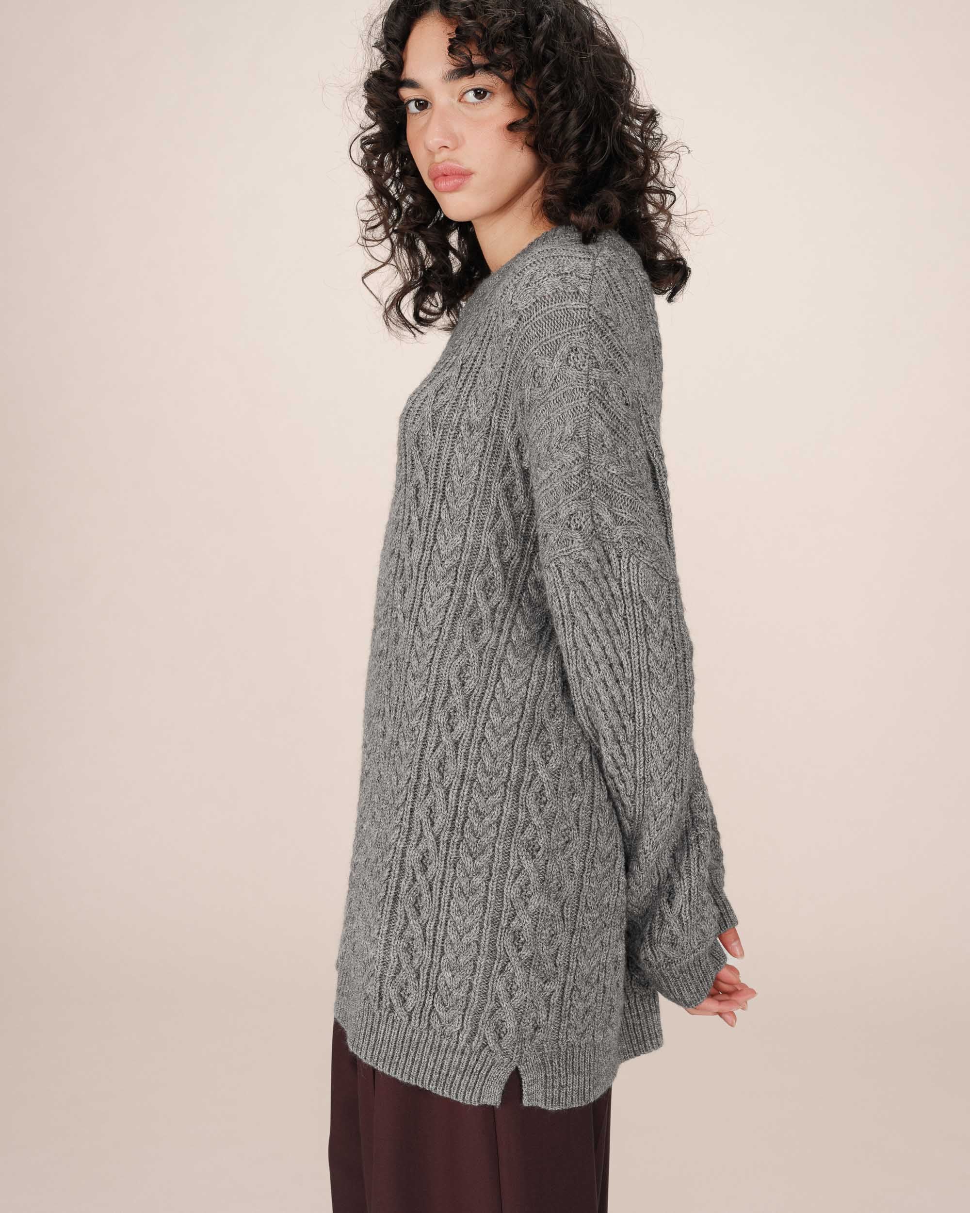 Jersey Oversize Gris Saverio