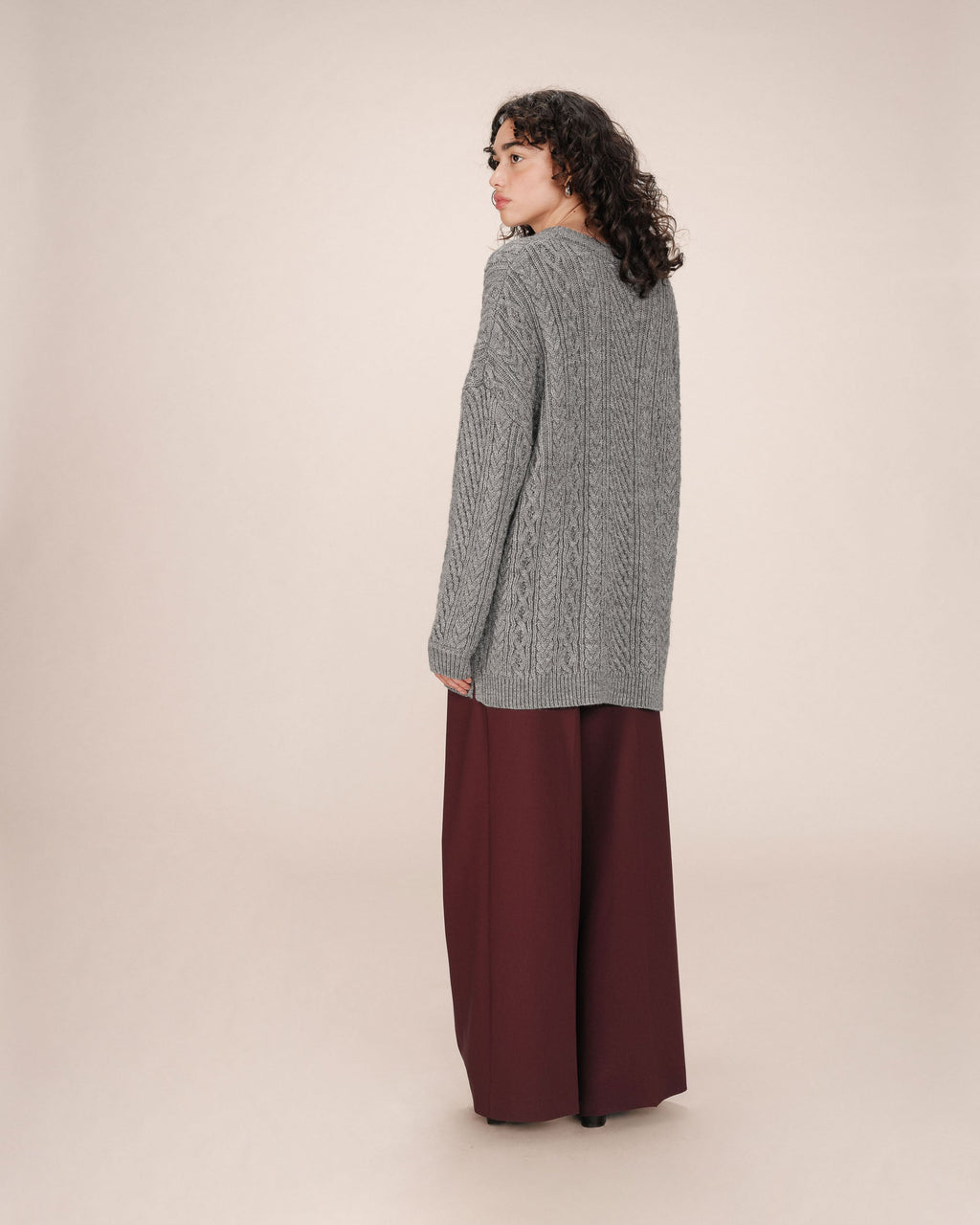 Jersey Oversize Gris Saverio