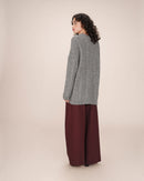 Saverio Gray Oversized Sweater