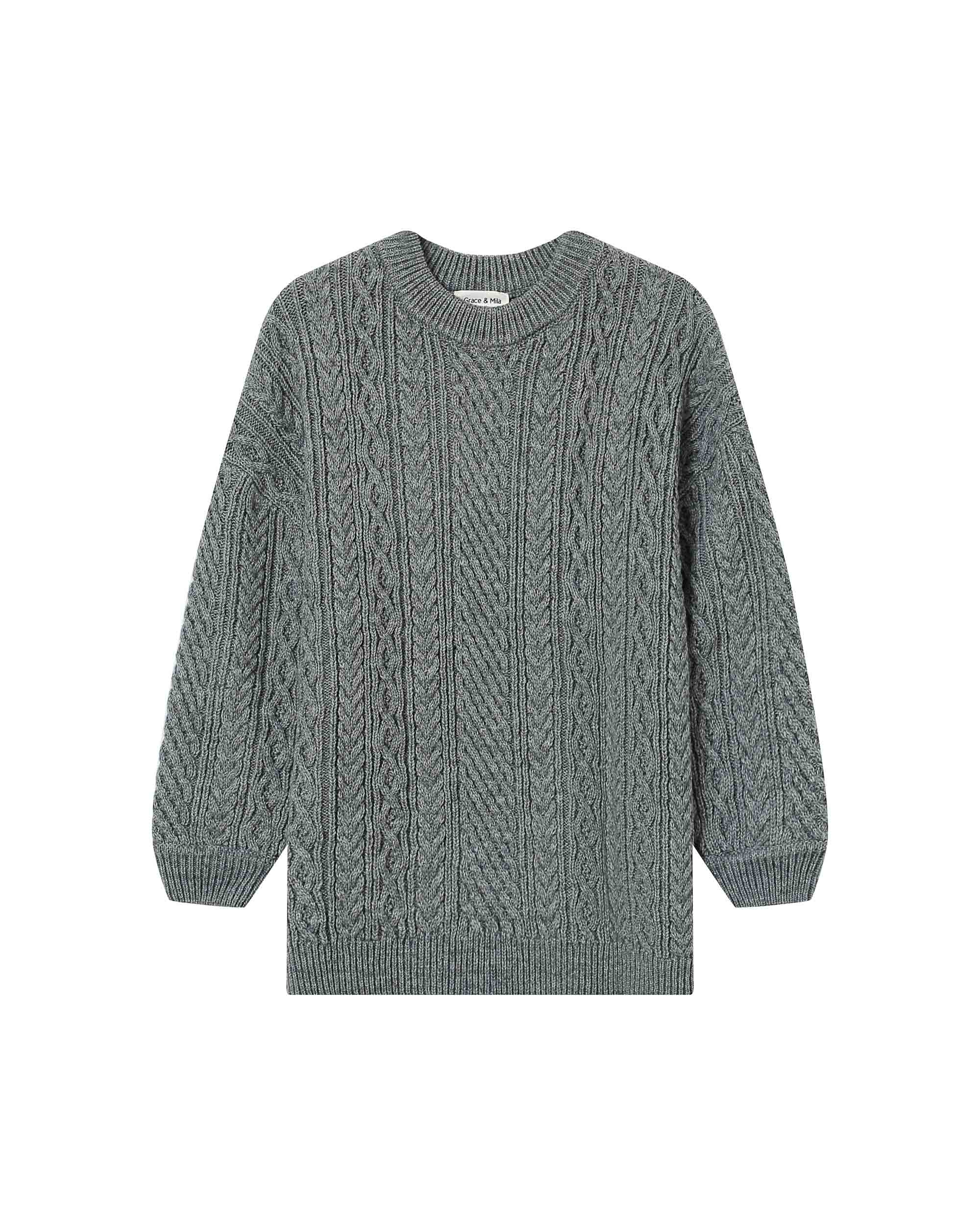 Jersey Oversize Gris Saverio