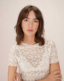 Camiseta Swift Transparente Crudo