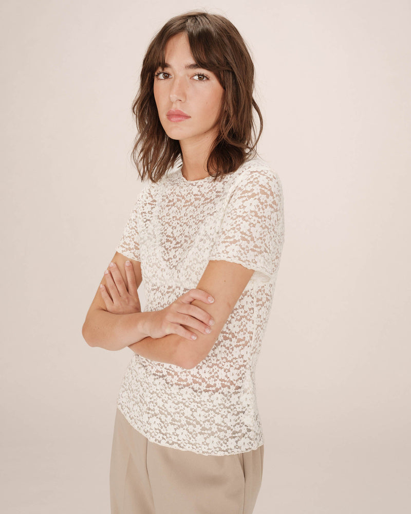 Camiseta Swift Transparente Crudo