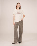 Camiseta Estampada Marfil Soft