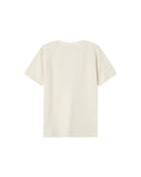 Camiseta Estampada Marfil Suave
