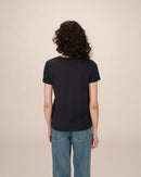 Navy Space V-Neck T-Shirt
