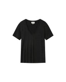 Black Stardust V-Neck T-Shirt