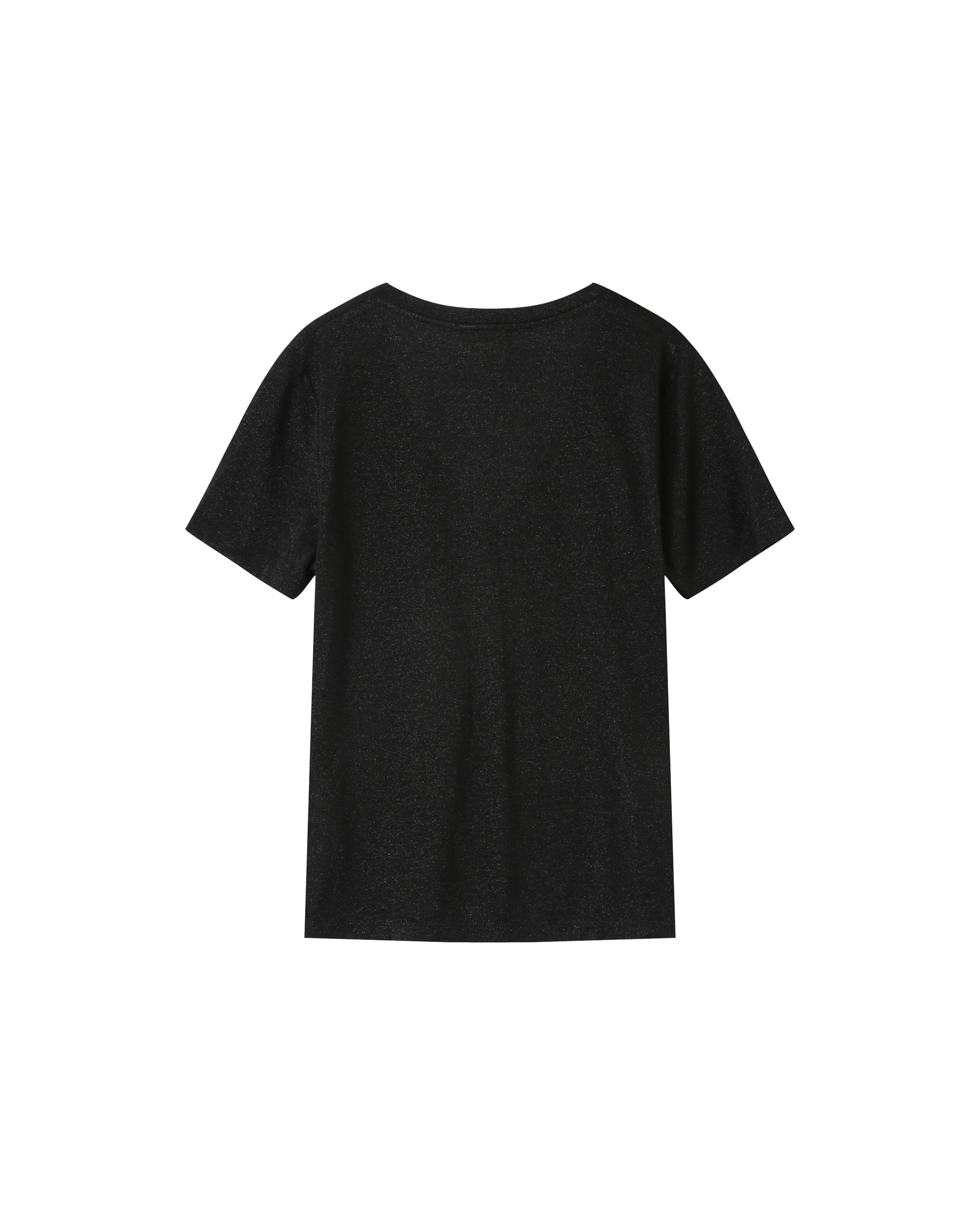 Black V-Neck T-Shirt Stardust
