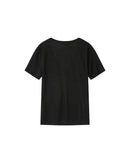 Black Stardust V-Neck T-Shirt