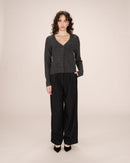 Samso Anthracite Knitted Cardigan