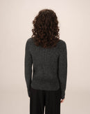 Samso Anthracite Knitted Cardigan