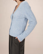 Bleuet Knitted Cardigan Samso